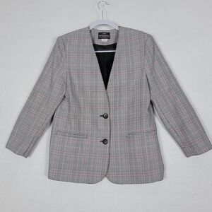 VINTAGE Houndstooth Women's Blazer HABERDASHERY